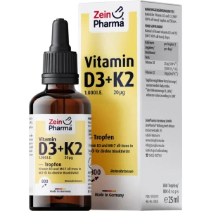 Vitamine D3 + K2 - 25 ml. - Nuvalia