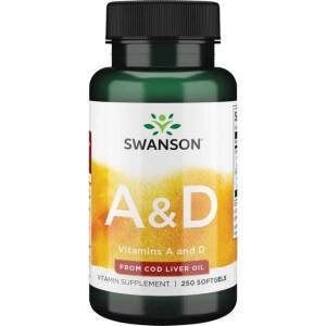 Vitamins A & D - 250 softgels - Nuvalia
