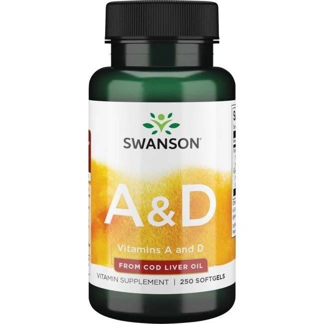 Vitamine A en D - 250 softgels - Nuvalia