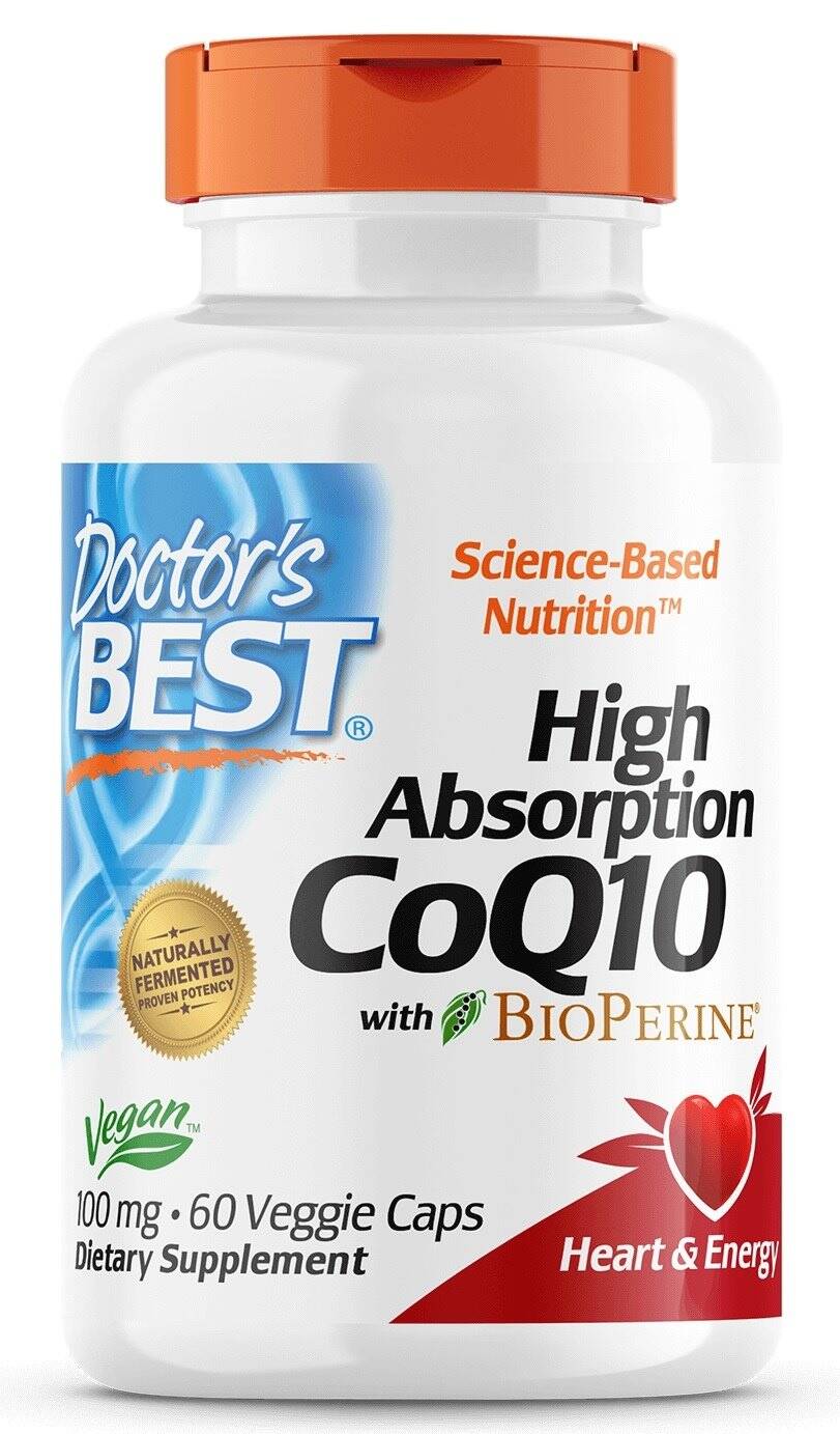 CoQ10 met hoge opneembaarheid en BioPerine