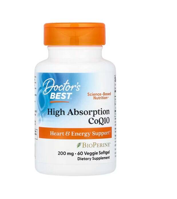 CoQ10 met hoge opneembaarheid en BioPerine