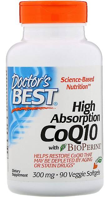 CoQ10 met hoge opneembaarheid en BioPerine