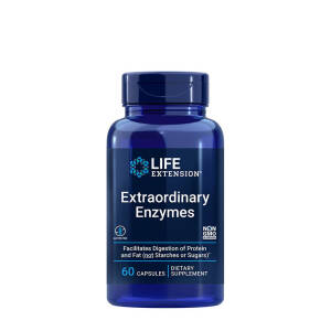 Life Extension - Extraordinary Enzymes (60 Capsules) - Nuvalia