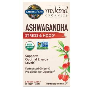 Mykind Ashwagandha - 60 vegan tablets - Nuvalia