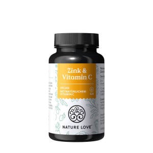 Nature Love Zink & Vitamin C (120 Capsules) - Nuvalia