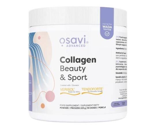 OSAVI Collagen Beauty & Sport (Advanced) (225 g) - Nuvalia