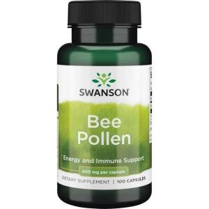 SWANSON Bee Pollen (py³ek pszczeli) 400mg 100kaps - Nuvalia