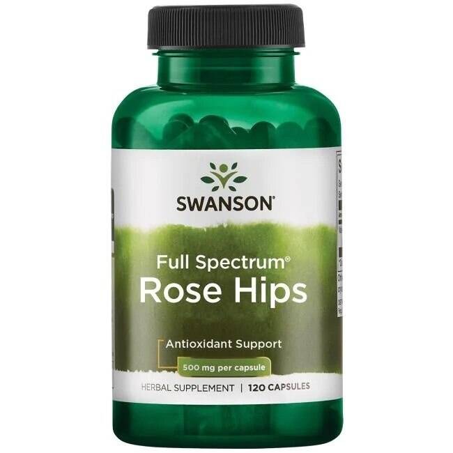 SWANSON Dzika Ró¿a 500mg 120 kaps - Nuvalia