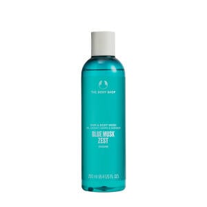 The Body Shop Blue Musk Zest Hair and Body Wash (250 ml) - Nuvalia