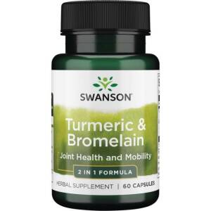 Turmeric & Bromelain - 60 caps - Nuvalia